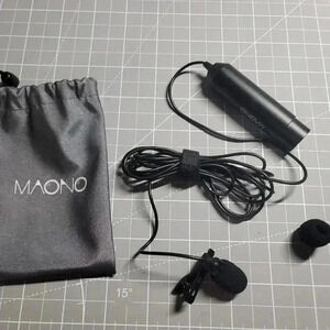 Moano Primium XLR10 Lavalier Mic + the Inclusions Listed in the Description!